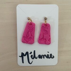 Polymer clay earrings